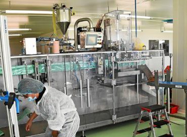 Des sols en résine pour un bâtiment industriel