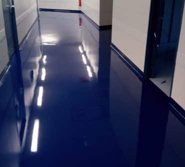 Réhabilitation du sol des couloirs de l’hôpital de Morlaix