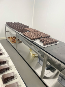 Zone de production de la chocolaterie L'Atelier n°5, la Forêt-Fouesnant