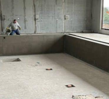 Mise en œuvre de l’étanchéité d’une piscine avant carrelage