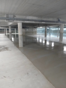 Cuvelage d'un parking