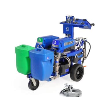 Satras renforce ses capacités avec l’acquisition de la machine Graco E-Mix XT